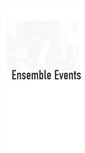 Mobile Screenshot of ensembleevents.com